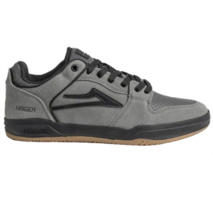 Lakai Telford Low Roman Grey Skate Shoes